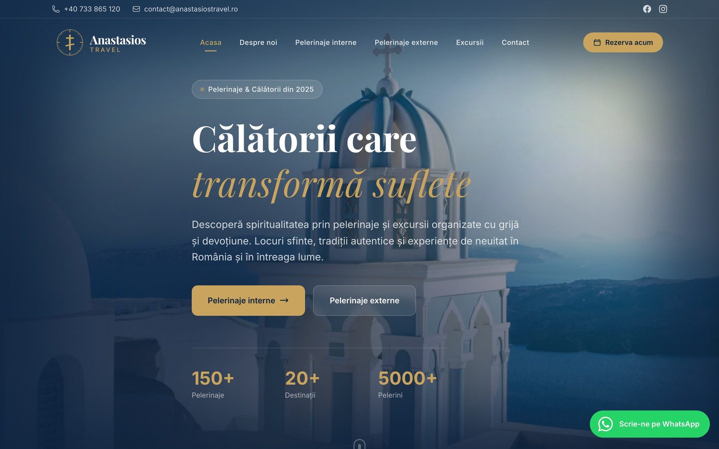 Site realizat pentru Anastasios Travel